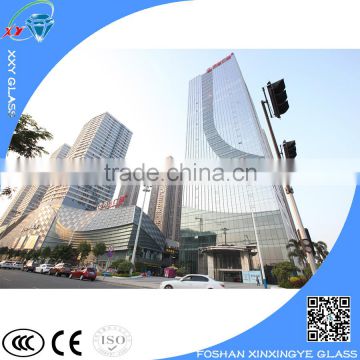 Greenhouse insulated glass panels for facade
