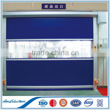 Wuxi Chemical industry fast moving fast roller door, pvc fabric fast roller door;Security Industrial Fast-lift Roller Door