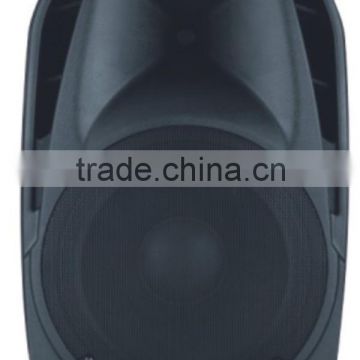 indoor plastic full range 15" Active speaker box tour sound system