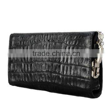 Fashion Handmade Luxury Genuine Crocodile Leather Wallet Man