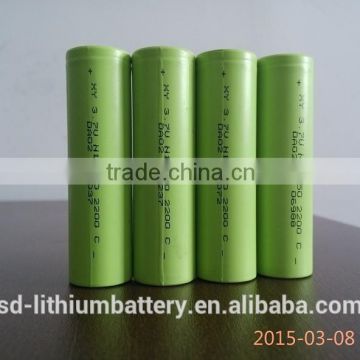 energy storage system battery high power high energy 18650-2200mAh li-ion batteries