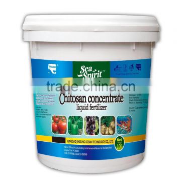 natural chitosan fertilizer for fertigation using