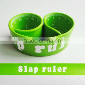 cute slap ruler silicone wrist slap ruler