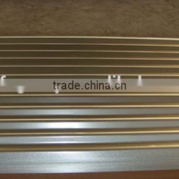 thin galvanized/galvalume ribbed fence steel sheet price