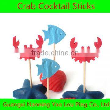 High quality wooden toothpick flag made in China