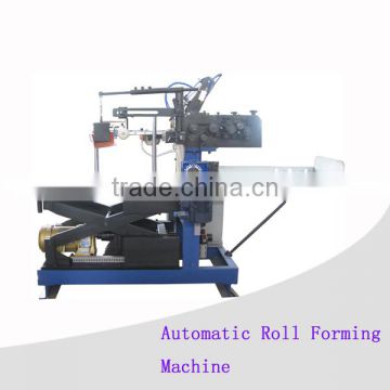 Automatic roll forming machine for paint can body making