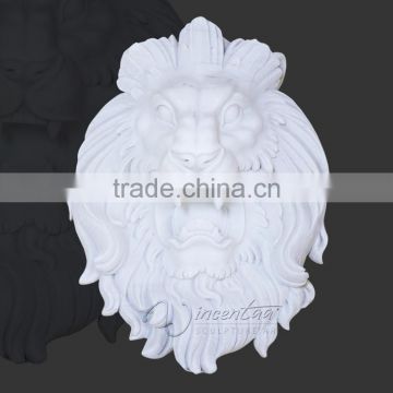 outdoor garden decoration stone carving stone lion head carving