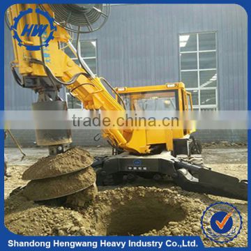 30m depth rotary pile rig truck mounted hydraulic pile rig for sale