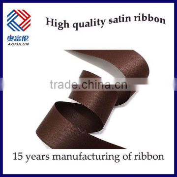 Polyester satin ribbon and high density satin ribbon