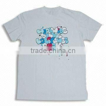 Men's Cotton T-shirt, Customized Designs, Labels and Printings are Accepted