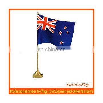 New Zealand nation mini table flag banner