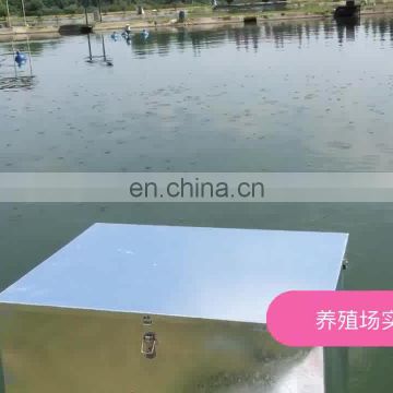 Automatic fish feed throwing machine for fish feeding machine fish food feeder