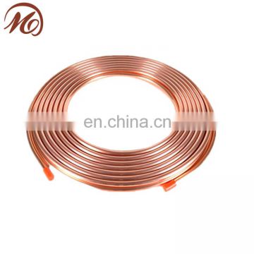 The customized diameter length copper tube coil for air conditioners