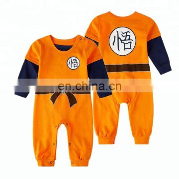 Baby cartoon jumpsuit baby pure cotton wukong cute clothes newborn wear rompers