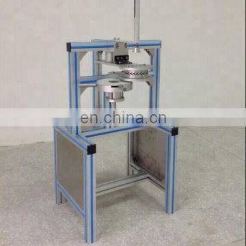 New design Manual soap wrapping machine with pleat paper and Sticker Label