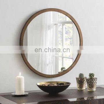 New items powder coated iron metal frame decorative round wall mirrors