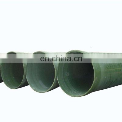 High Strength wholesale round fiberglass GRP process pipe