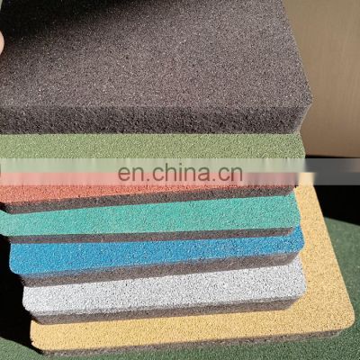 New yaga mat rubber 6mm folding gym playground rubber tiles synthetic endm flooring