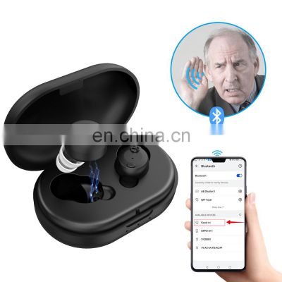 Newest Rechargeable BT Hearing Aid Wireless For Phone Calling