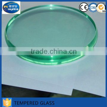 China factory tempered glass circles with CE & ISO certificate