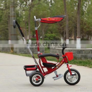 kids tricycle parts with back seat / kids double seat tricycle / plastic tricycle kids bike