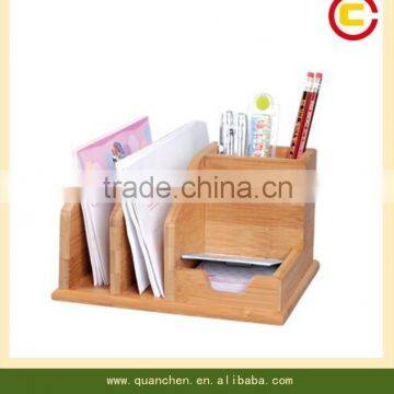 Eco-friendly Bamboowood office desk storage