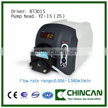 HOT SALE 0.006-1340ml/min BT301S Basic Speed Variable Peristaltic Pump with LED display