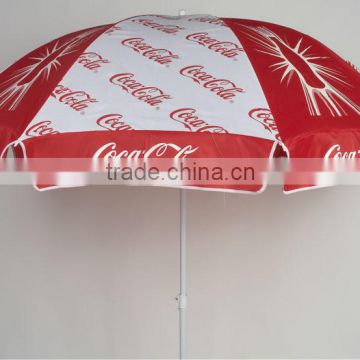 2014 full printed promotional beach umbrella