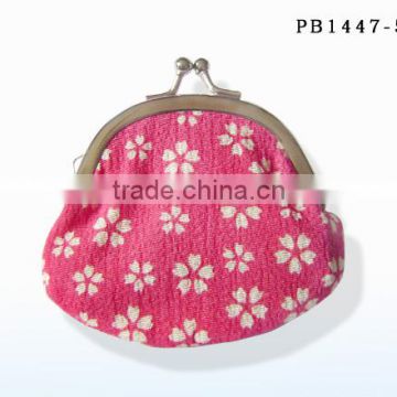 Alibaba China Latest Leather Purse wallet for women coin purse wallet flower design wallet