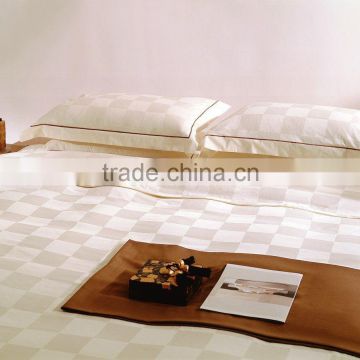 Checker hotel bedding set, Hotel bed linen