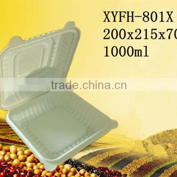 New design biodegradable food container:8 inch food container