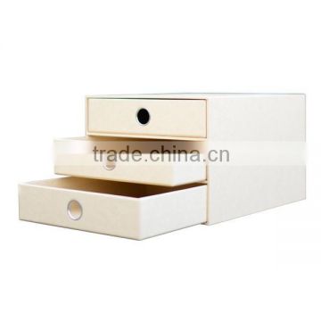 4 drawers cardboard file storage box