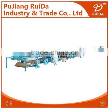 [RD-3-200-1600]Chain automatic high speed 3 ply corrugated paper production line