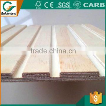 China made cheap price groove plywood/ plywood board