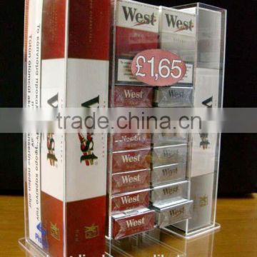 beautiful clear acrylic cigarette display rack,acrylic cigarette display,acrylic cigarette display stand manufacturer