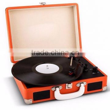 factory direct supply portable vinyl record player with good price