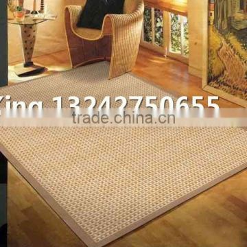 A variety of design various colors chopped strand mat sisal carpet