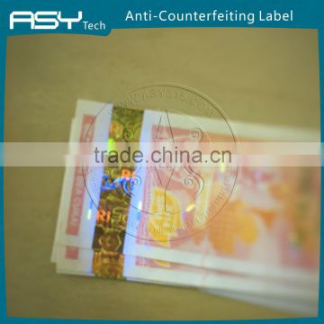Anti-counterfeit label cigarette security sticker
