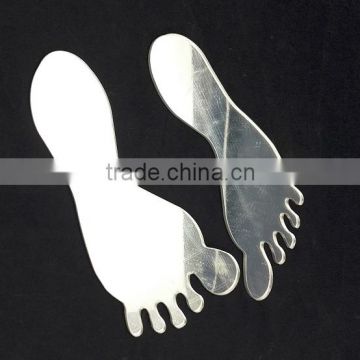 Customized foot shaped acrylic ornaments
