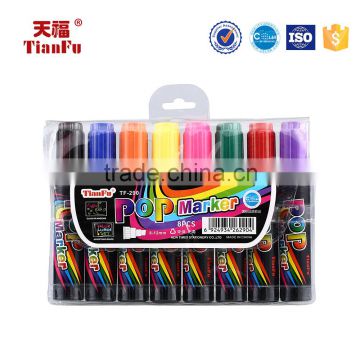 Factory direct sale multi-color ink waterproof easy erase permanent marker