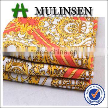 Shaoxing New design knitted OE 95% rayon 5% spandex custom printed rayon fabric