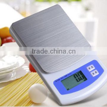 Brushed Stainless Steel Digital Electronic Kitchen Household Scale 500g 0.01g