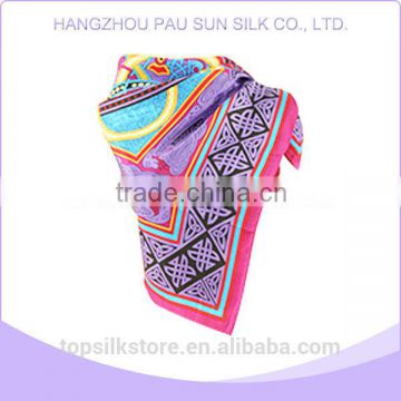 Traditional purple fashion muslim hijab scarf
