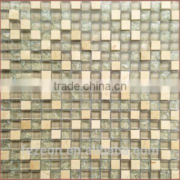 home decoration bathroom deisgn mini glass mosaic tile