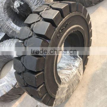 Solid forklift tire 5.00-8 , industrial tyre 500-8