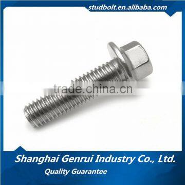 Supplier from China GT Stainless Steel a2 a4 Hex Head Flange Bolt DIN931 DIN6912