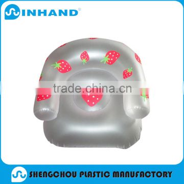 strawberry fruit pvc inflatable sofa for sale