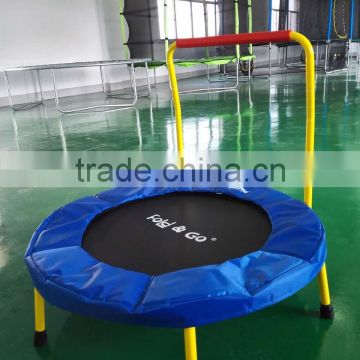 new model 50" trampoline with handle bar