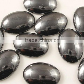 6*10mm natural oval hematite cabochons