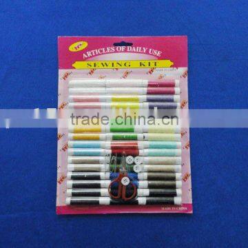 sewing kit with 48pcs sewing thread